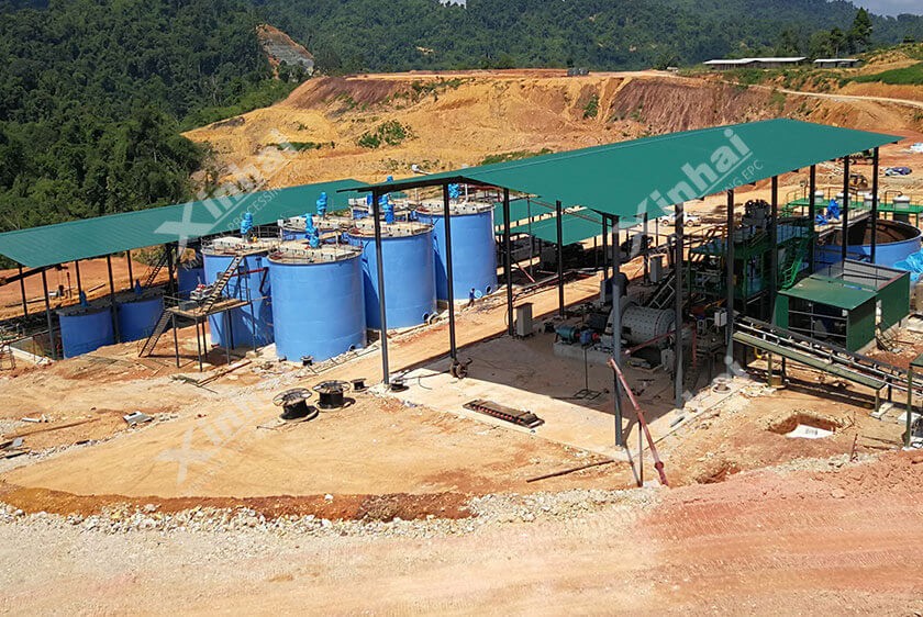 Malaysia 700t/d Gold Mineral Processing Plant