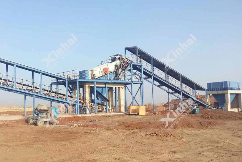 Sudan 300t/d Gold Mineral Processing Plant