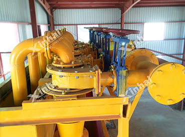 Sudan 300tpd gold mine CIL Hydrocyclones