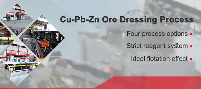 Xinhai Cu-Pb-Zn Ore Dressing Process